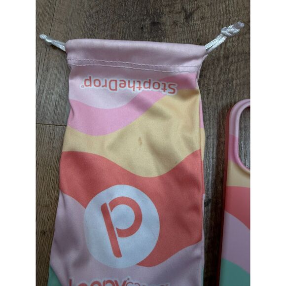 Loopy Case iPhone 14 Pro Max Case W/Pouch Sweet Sorbet X Amber Massey - Picture 2 of 8